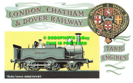 R542925 London. Chatham And Dover Railway. Tank Engines. Ruby Class Amethyst. Da - Autres & Non Classés