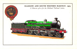 R542996 Glasgow And South Western Railway. A Manson 4. 6. 0. For The Midland Pul - World