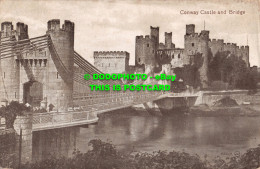 R543004 Conway Castle And Bridge. Valentine Series - World