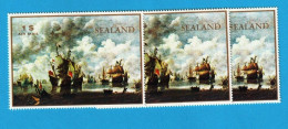 BAR8727s3- SEALAND 1970- MNH (PINTURA - BARCOS)_ X3 - Sonstige & Ohne Zuordnung