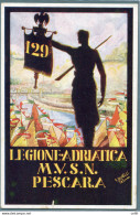 M.V.S.N. "Legione Adriatica Pescara" Cartolina Disegnata Da R. Novelli - Marcophilia