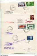 SAS Stoccolma/Roma/Tokyo/Stoccolma Del 3.5.62 - Quattro Aerogrammi - Airmail