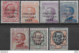 1924 Italia Crociera America Latina 7v. Mc MNH Sassone N. 162/68 - Sonstige & Ohne Zuordnung