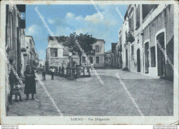 Be593 Cartolina Sarno Via Abignente Provincia Di Salerno - Salerno