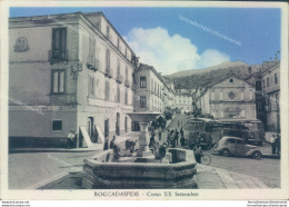 V46 Cartolina Roccadaspide Corso Xx Settembre Provincia Di Salerno - Salerno