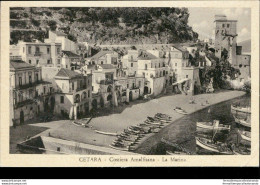 Ah482 Cartolina Cetara Costiera Amalfitana La Marina Provincia Di Salerno - Salerno