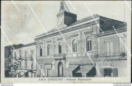 Bh211  Cartolina Sala Consilina Palazzo Municipale Provincia Di Salerno - Salerno