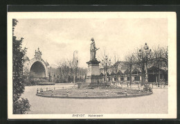 AK Rheydt, Kaiserpark, Denkmal Kaiser Wilhelm I.  - Andere & Zonder Classificatie