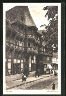 AK Goslar, Markstrasse Mit Fachwerkhäusern  - Goslar