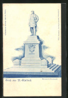 AK Mönchengladbach, Bismarck-Denkmal  - Mönchengladbach