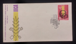 D)1973, URUGUAY, FIRST DAY COVER, ISSUE, XXX ANNIVERSARY OF THE INTER-AMERICAN INSTITUTE OF AGRICULTURAL SCIENCES, FDC - Uruguay