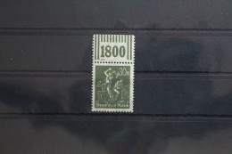 Deutsches Reich 243aW OR 2'9'2 Postfrisch Oberrand #TH248 - Sonstige & Ohne Zuordnung