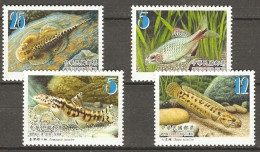 China Taiwan 2012 MiNr. 3676 - 3679 Fische Fishes -II  4v MNH** 2,80 € - Andere & Zonder Classificatie