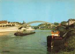 CPSM Pont Sainte Maxence-Le Pont Sur L'Oise-Timbre    L2875 - Pont Sainte Maxence