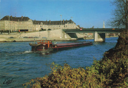 CPSM Creil-Le Pont Sur L'Oise Et La Place Carnot-Timbre    L2875 - Creil