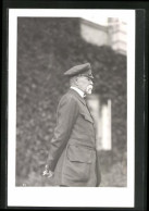 Foto-AK Präsident Masaryk (TGM) In Uniform Mit Schirmmütze  - Politieke En Militaire Mannen