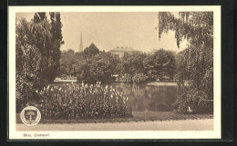 AK Deutscher Schulverein Nr. 247: Wien, Stadtpark  - War 1914-18