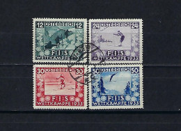 AUSTRIA. Año 1939. Congreso De La Federación Internacional De Esqui. - Usati