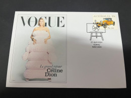 29-4-2024 (3 Z 22) Canada Singer CELINE DION In France Vogue Magazine Cover (Le Grand Retour) - Musique