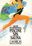 CPSM Paris-Salon International Piscine Spa Sauna 1991    L2875 - Sonstige & Ohne Zuordnung