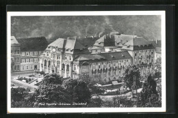 AK Teplitz Schönau / Teplice, Blick Auf Die Anlagen Am Steinbad  - Tschechische Republik