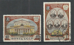 RUSSLAND RUSSIA 1951 Michel 1544 - 1545 Lenin O - Oblitérés