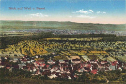 73973823 Weil_am_Rhein Panorama Blick Auf Weil Und Basel - Weil Am Rhein