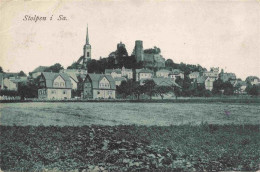 73973806 Stolpen_Sachsen Panorama Schloss Kirche - Stolpen