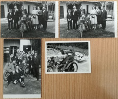 SLOVENIJA, V SPOMIN NA BIRMO, MOTOR ZA INVALIDE, 4 Fotografije, 1958 - Slovenië