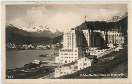 St. Moritz Dorf Und St. Moritz Bad - Saint-Moritz