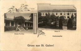 Gruss Aus St. Gallen - Kantonsspital - Saint-Gall