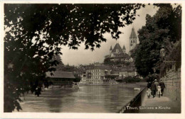 Thun - Schloss Und Kirche - Thun