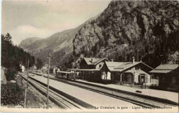 Le Chatelard - La Gare - Ligne Martigny Chamonix - Martigny