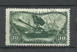 RUSSLAND RUSSIA 1946 Michel 1064 O Tank - Guerre Mondiale (Seconde)