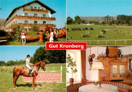 73941743 Kronberg_Hoeslwang_Chiemgau Gut Kronberg Reiterhof Springplatz - Autres & Non Classés