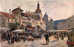 Bern - Markt Künstlerkarte - Berne