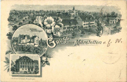 Gruss Aus Märstetten - Litho - Sonstige & Ohne Zuordnung