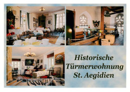 73941685 Oschatz Historische Tuermerwohnung St. Aegidien Verein Rettet St. Aegid - Oschatz