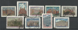 RUSSLAND RUSSIA 1950 Michel 1450 - 1458 O Museen Von Moskau - Gebraucht