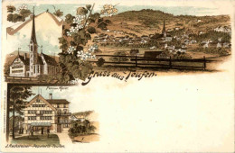 Gruss Aus Teufen - Litho - Teufen