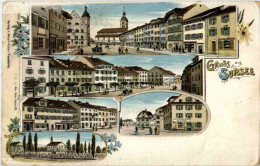 Gruss Aus Sursee - Litho - Sursee