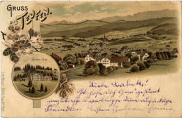 Gruss Aus Teufen - Litho - Teufen