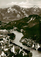 73941674 Fuessen_am_Lech_Allgaeu_Bayern Fliegeraufnahme Mit Lechbruecke Branders - Füssen