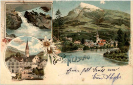 Gruss Aus Nesslau - Litho - Nesslau