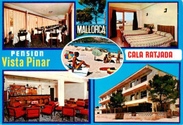 73941654 Cala_Ratjada_Mallorca Pension Vista Pinar Speisesaal Bar Zimmer Strand - Altri & Non Classificati