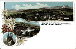 Gruss Aus Gonten - Litho - Gonten