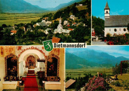 73941631 Dietmannsdorf_Sulmtal Panorama Paltental Kirche Inneres - Autres & Non Classés