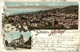 Gruss Aus Heiden- Litho - Heiden