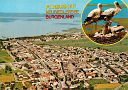 73941626 Podersdorf_Neusiedler_See_AT Fliegeraufnahme Storchennest - Andere & Zonder Classificatie