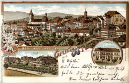 Gruss Aus Wyl - Litho - Wil